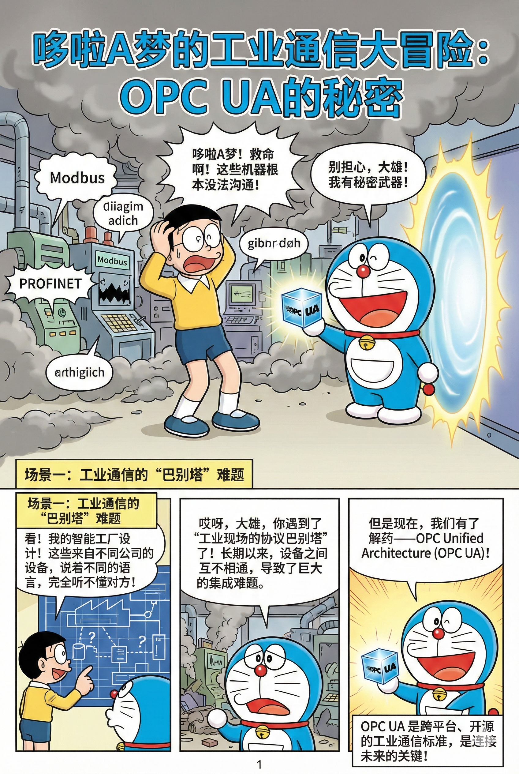 OPC UA 漫画第 1 页